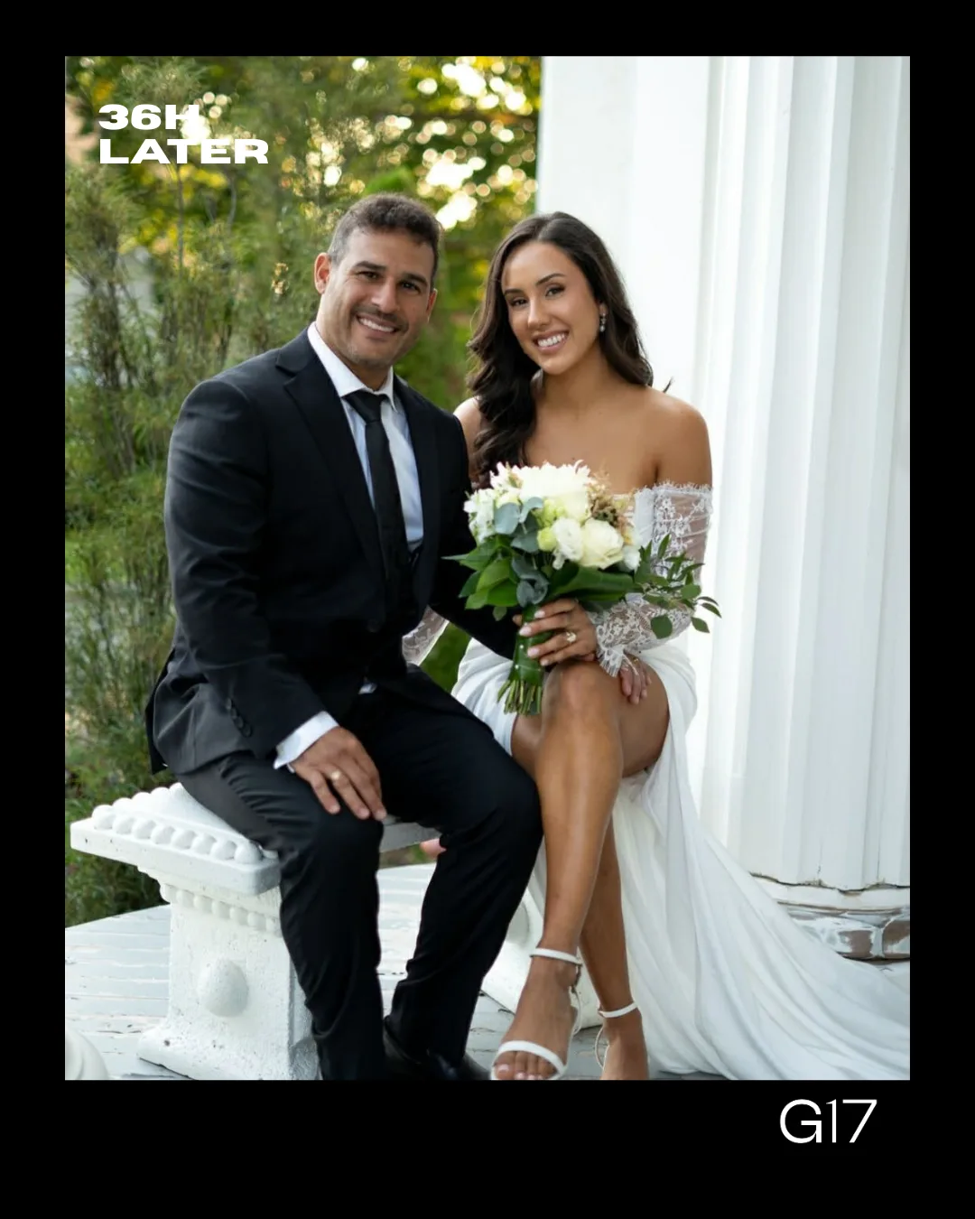 Alina 36 hours after her GLOW17 session, golden glow for her wedding photoshoot